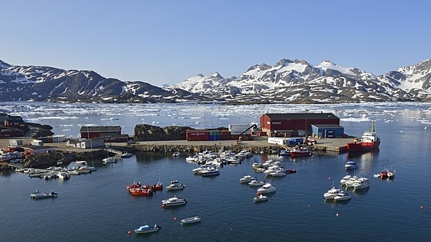 В Белом доме показали карту Гренландии в цветах флага США