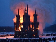 В России отмечают широкую Масленицу