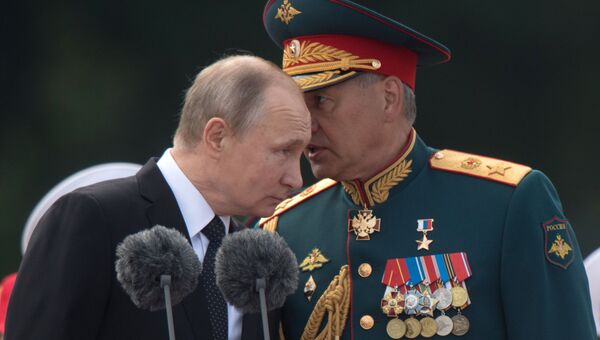 Песков рассказал о разговоре Путина и Шойгу