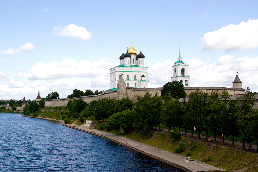 Псковский кремль, Псков, Россия, Европа