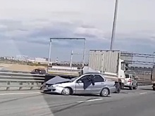 Авария с летальным исходом в Петербурге попала в объектив регистратора