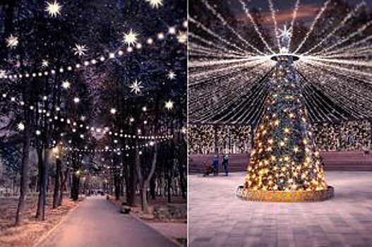 Новогоднюю иллюминацию в Липецке смонтируют к 15 декабря