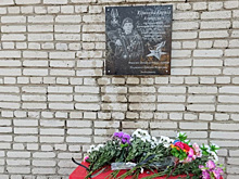 Мемориальную доску в память о герое СВО Куринном открыли в Цветниках