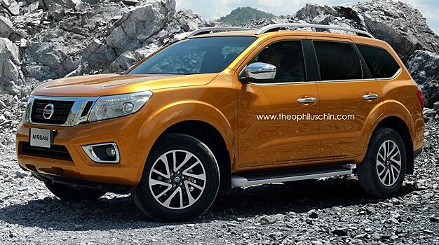 Представлен независимый рендер внедорожника на базе Nissan Navara