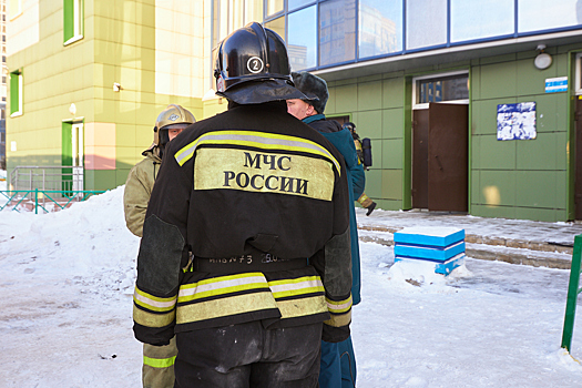 Сразу девять грузовиков загорелись в кузбасском городе