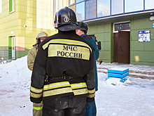 Сразу девять грузовиков загорелись в кузбасском городе