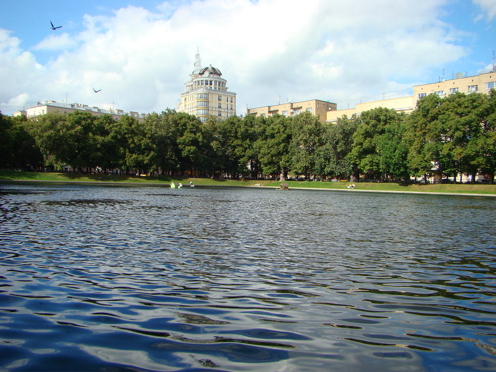 Патриаршие пруды, Москва, Россия, Европа