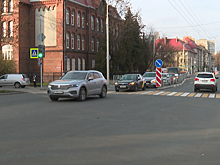 В мэрии Калининграда рассказали, что ремонт на ул. Горького ещё не принят