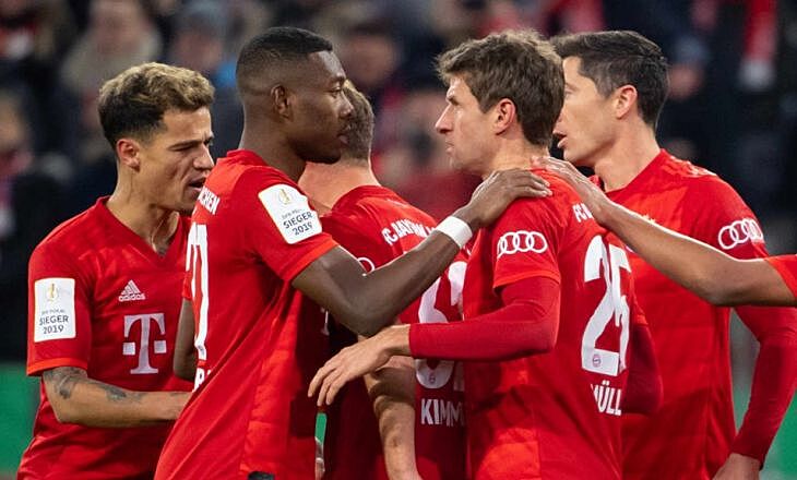 «Бавария», обыграв «Хоффенхайм», вышла в ¼ финала Кубка Германии