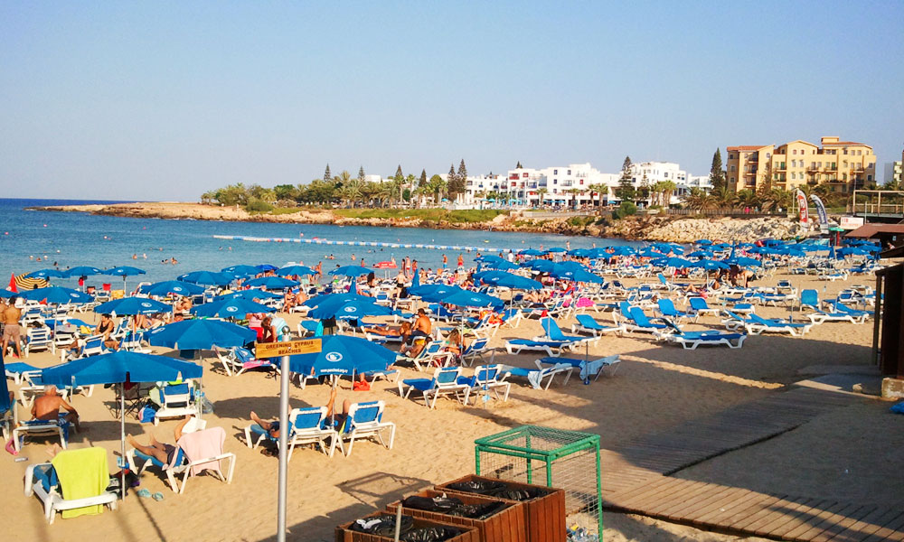 Пляж Fig Tree Bay, Протарас, Кипр, Европа