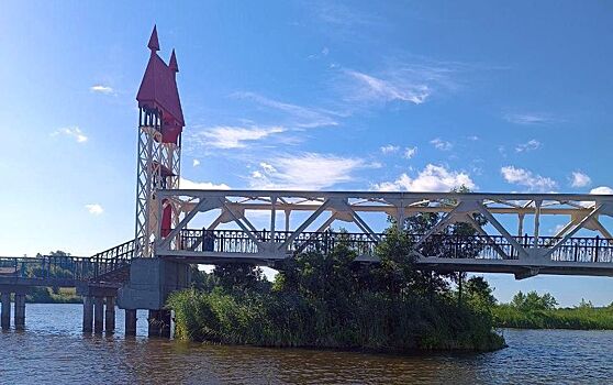 Водолазы обследовали плавучий остров у моста на Воложке