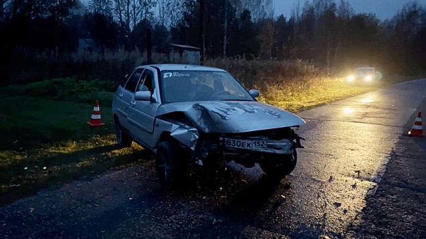 Пьяный водитель устроил ДТП с пострадавшими в Нижегородской области