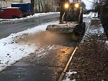 От подрядчиков требуют избежать обледенения дорог и тротуаров