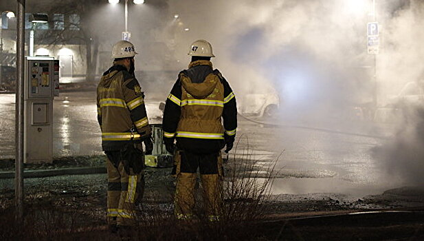 Пожар в Швеции: пострадали более 10 человек