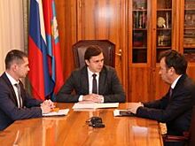 Владимир Салмин встретился с врио губернатора Орловской области