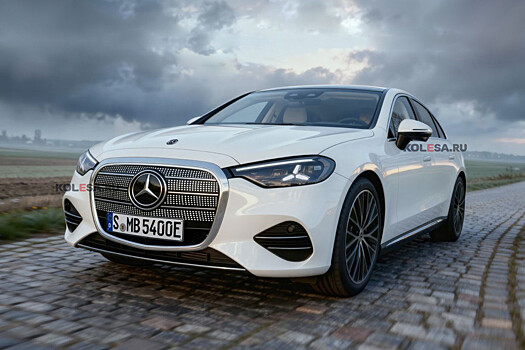 Mercedes-Benz готовит электрический C-Class: новые изображения