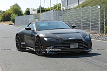 В Сеть попали фотографии Aston Martin V12 Vantage Roadster
