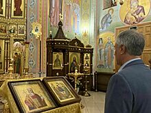 Володин посетил женский монастырь в Саратовской области в День Крещения Руси