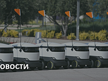 В Кремниевой долине роботы начали доставлять продуты
