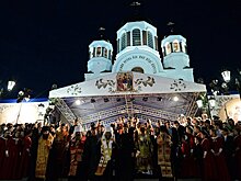 Более 60 тыс человек прошли крестным ходом в годовщину убийства Николая II