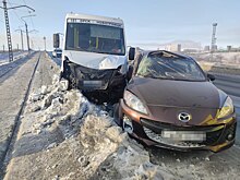 В Орске на ул. Заводской в ДТП с ГАЗелью пострадал пассажир