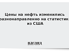 Цены на нефть изменяются разнонаправленно