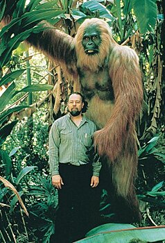 Гигантопитек, ставший прообразом Кинг-Конга, самая крупная обезьяна, жившая на Земле