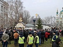 В Киеве завершили снос часовни Украинской православной церкви