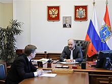 Развитие региональной IT-отрасли: состоялась рабочая встреча Вячеслава Федорищева с Виктором Злобичем