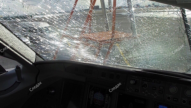 Самолет вернулся в Шереметьево из-за треснувшего стекла