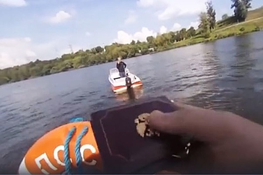 На Москве-реке полиция устроила погоню за боатшерингом