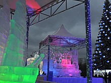 На Поклонной горе открылся фестиваль зимних скульптур