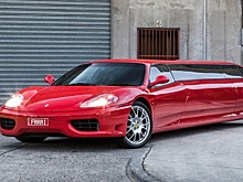 Посмотрите на роскошный лимузин на базе Ferrari