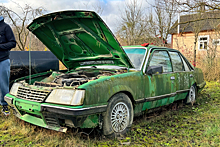 В Белоруссии нашли поросший мхом редкий Opel Senator