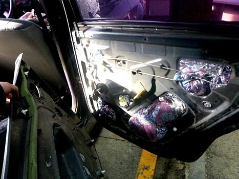 Новошахтинские таможенники нашли контрафакт в обшивке автомобиля