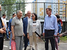 Новые зеленые территории «Паркового» становятся точками притяжения курчатовцев всех возрастов