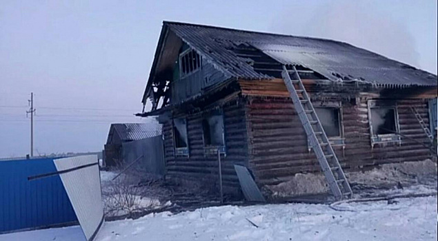 В Ялуторовском районе во время пожара погиб мужчина
