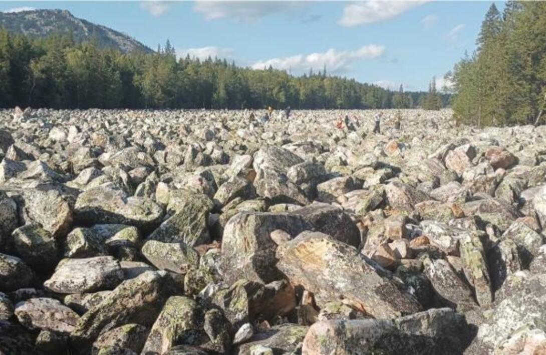 Курумы Урала каменные реки