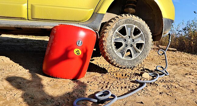 Недостатки надувного домкрата