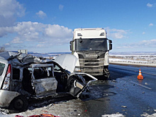 В Красноярском районе из-за столкновения с грузовиком погиб человек