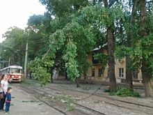 Из-за обрыва проводов на пересечении Советской и проспекта Металлургов встали трамваи