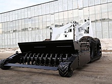 Робота-сапера "Шмель" доработали для работ в сложных радиоусловиях