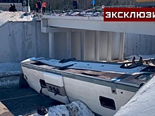 Смятый металл: «Звезда» показала кадры с места ДТП с автобусом в Подмосковье