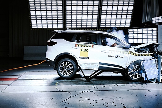 Chery Tiggo 7 Pro прошел краш-тест Global NCAP на две звезды из пяти
