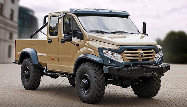 ГАЗ показал новый внедорожный пикап «Вепрь Некст»