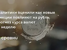 Аналитики оценили как новые санкции повлияют на рубль. Прогноз курса валют на неделю