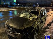 В Тольятти при столкновении большегруза и Opel пострадал человек