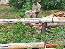 Жители Топков остались без горячей воды из-за ДТП