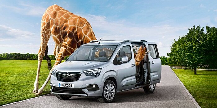 Компания Opel показала обновленный фургон Combo Life