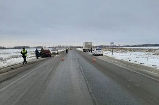 В двойном ДТП на трассе Тюмень-Омск погибла водитель «Лады»